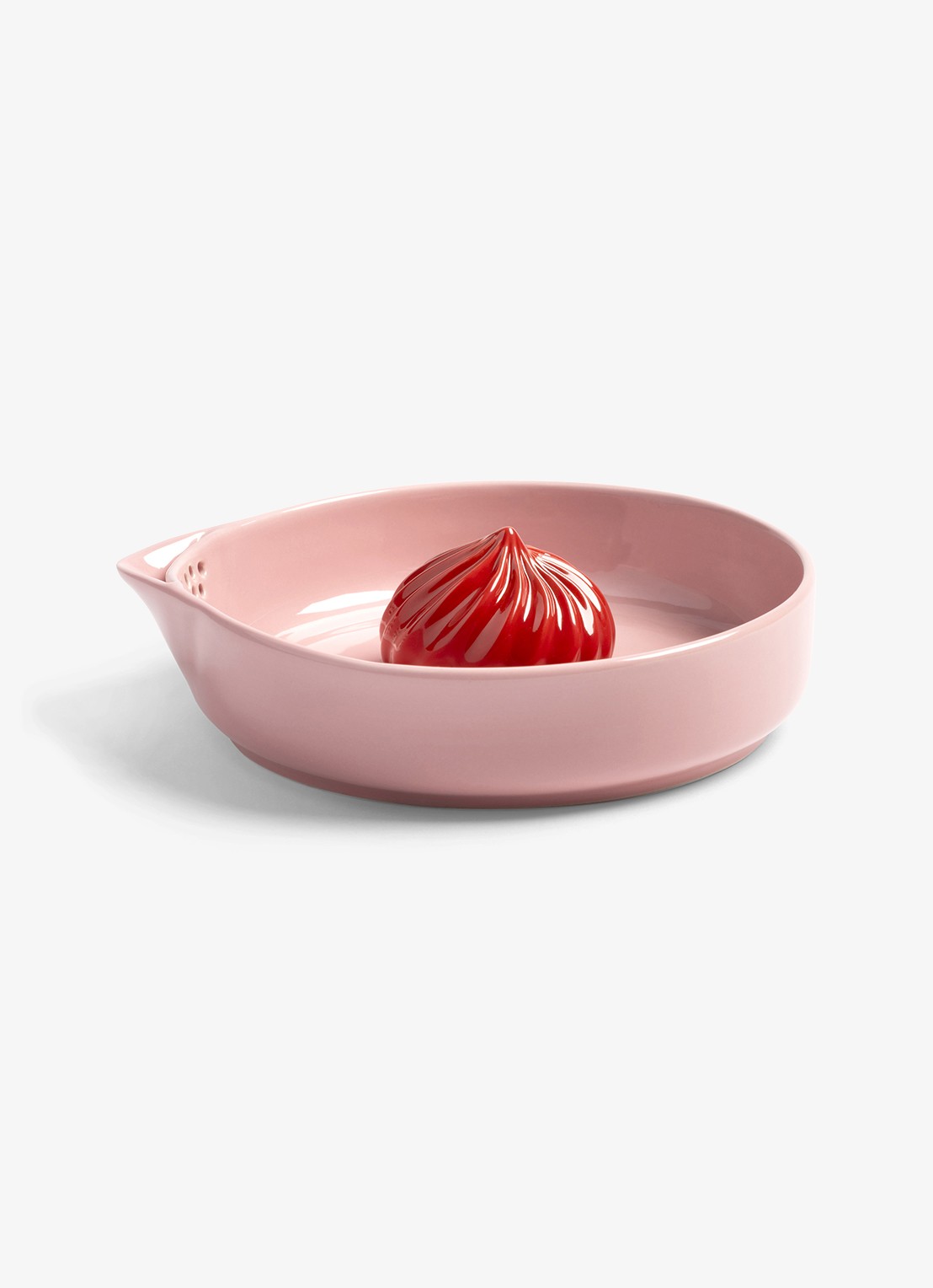 &Klevering Citruspers pudding pink  - voorkant roze