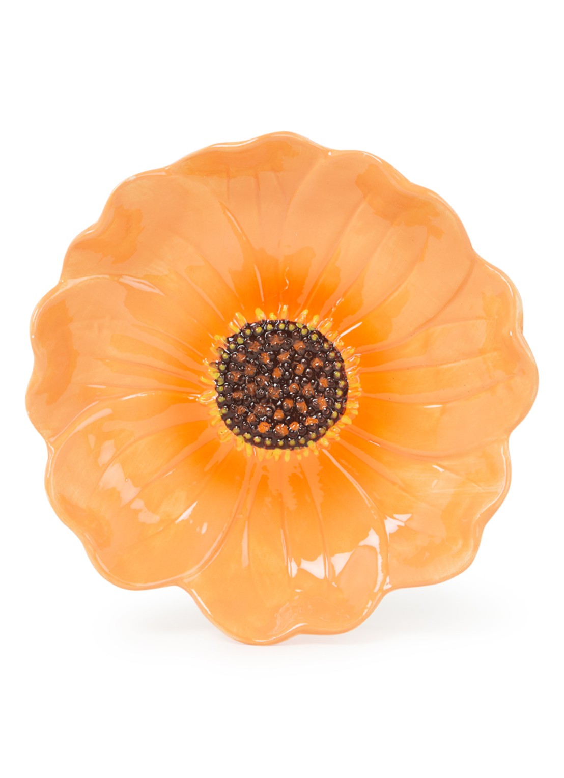 &Klevering Dahlia serveerschaal 18 cm  - voorkant orange