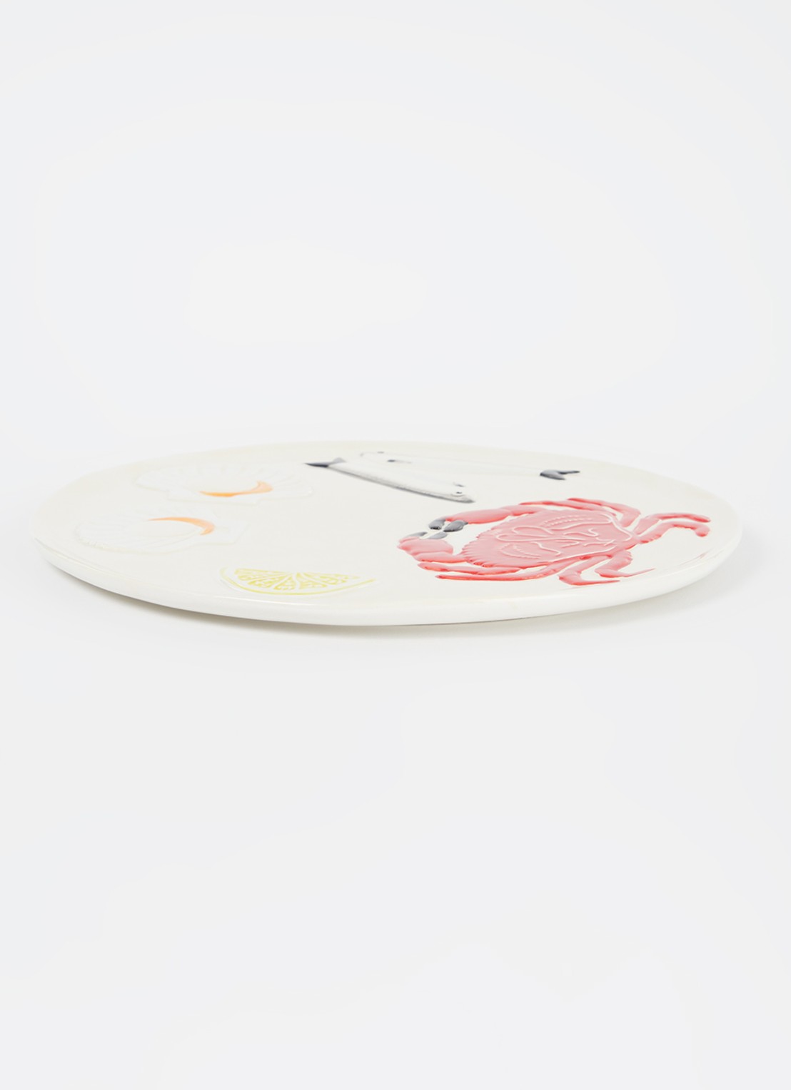 &Klevering De La Mer Crab serveerschaal 26,5 cm - voorkant 2 multicolor