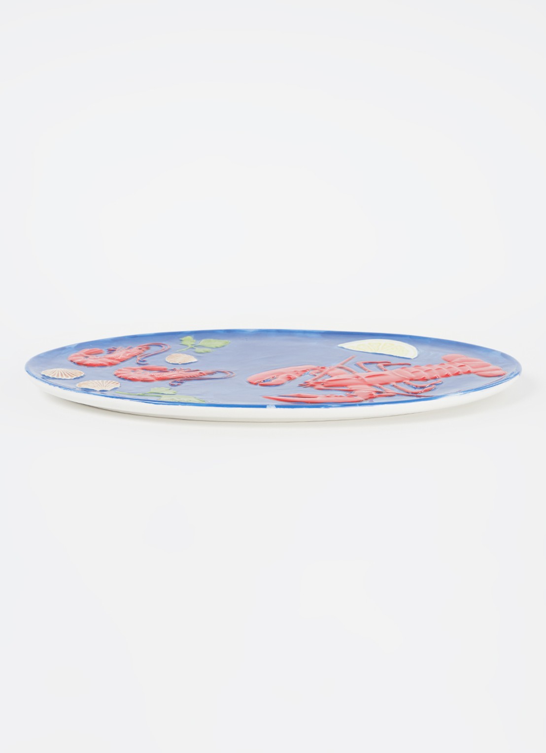 &Klevering De La Mer Lobster serveerschaal 33 cm - voorkant 2 multicolor