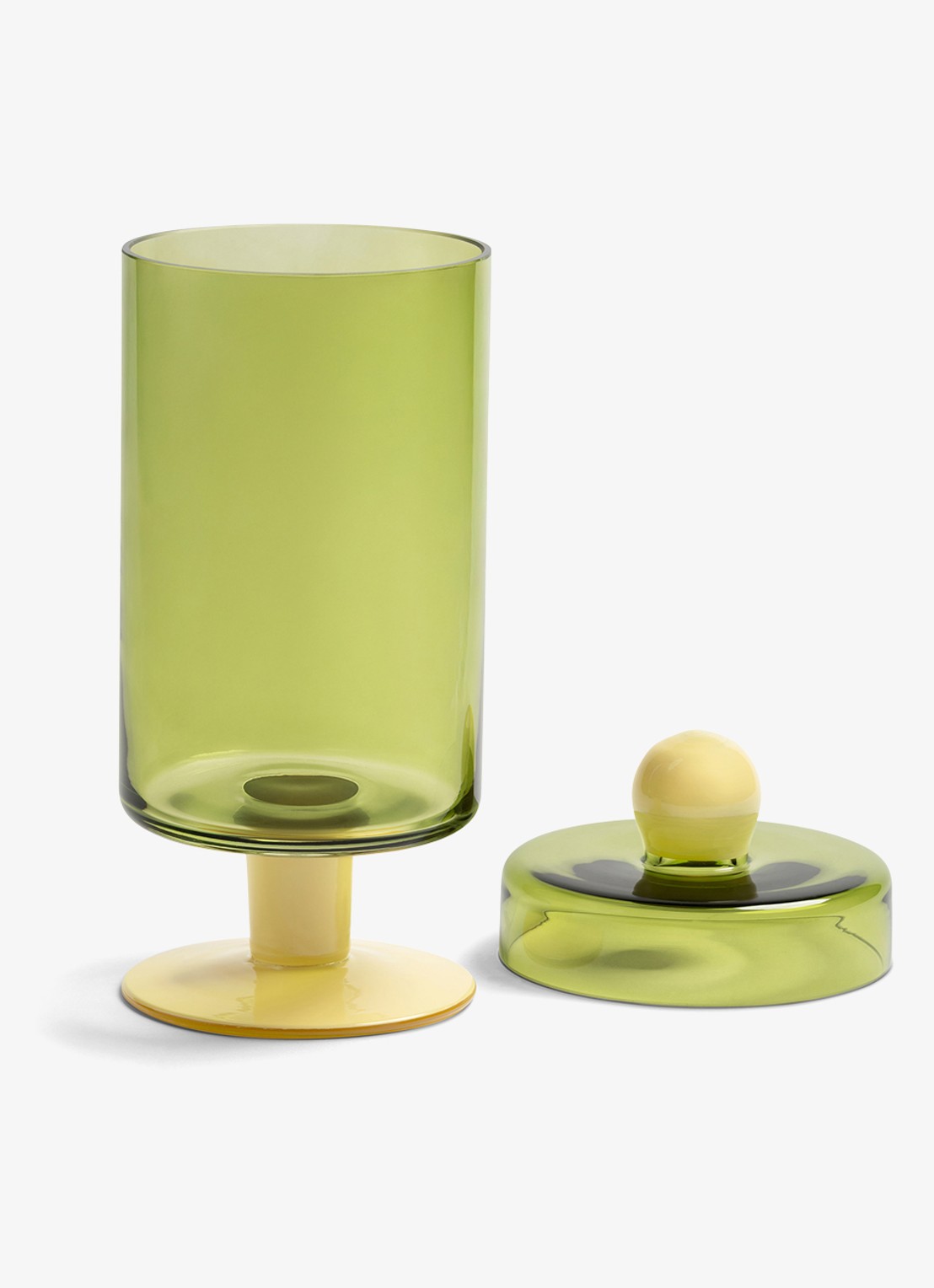 &Klevering Decoratieve voorraadpot duo - voorkant 2 roze