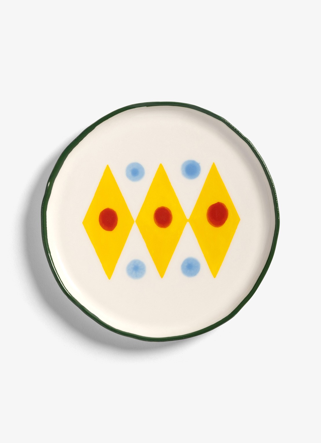 &Klevering Festivo borden set van 4  - achterkant multicolor