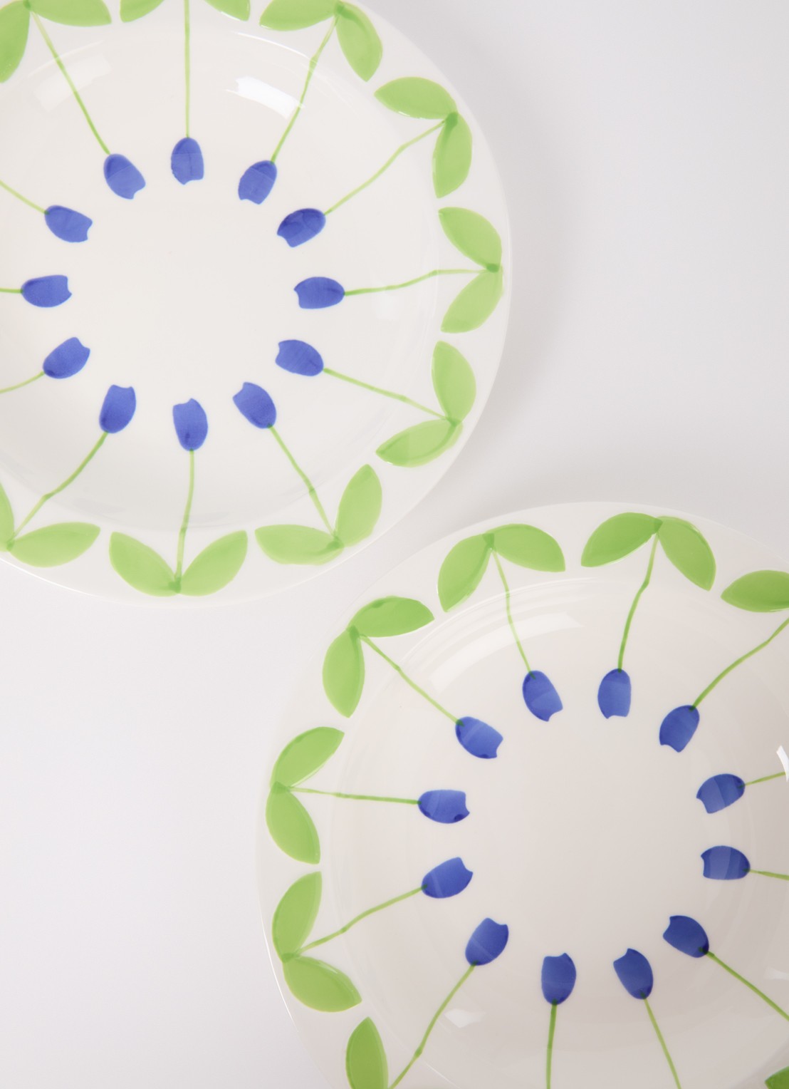 &Klevering Folk pastabord 22,5 cm set van 2 - detail 3 wit