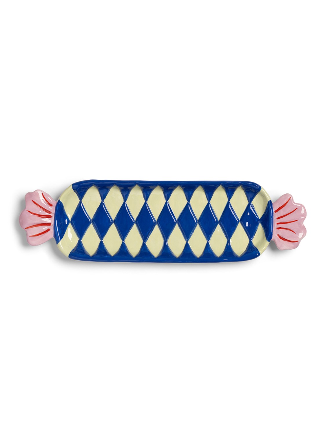 &Klevering Goody serveerplank van dolomiet 33,5 cm - voorkant paars