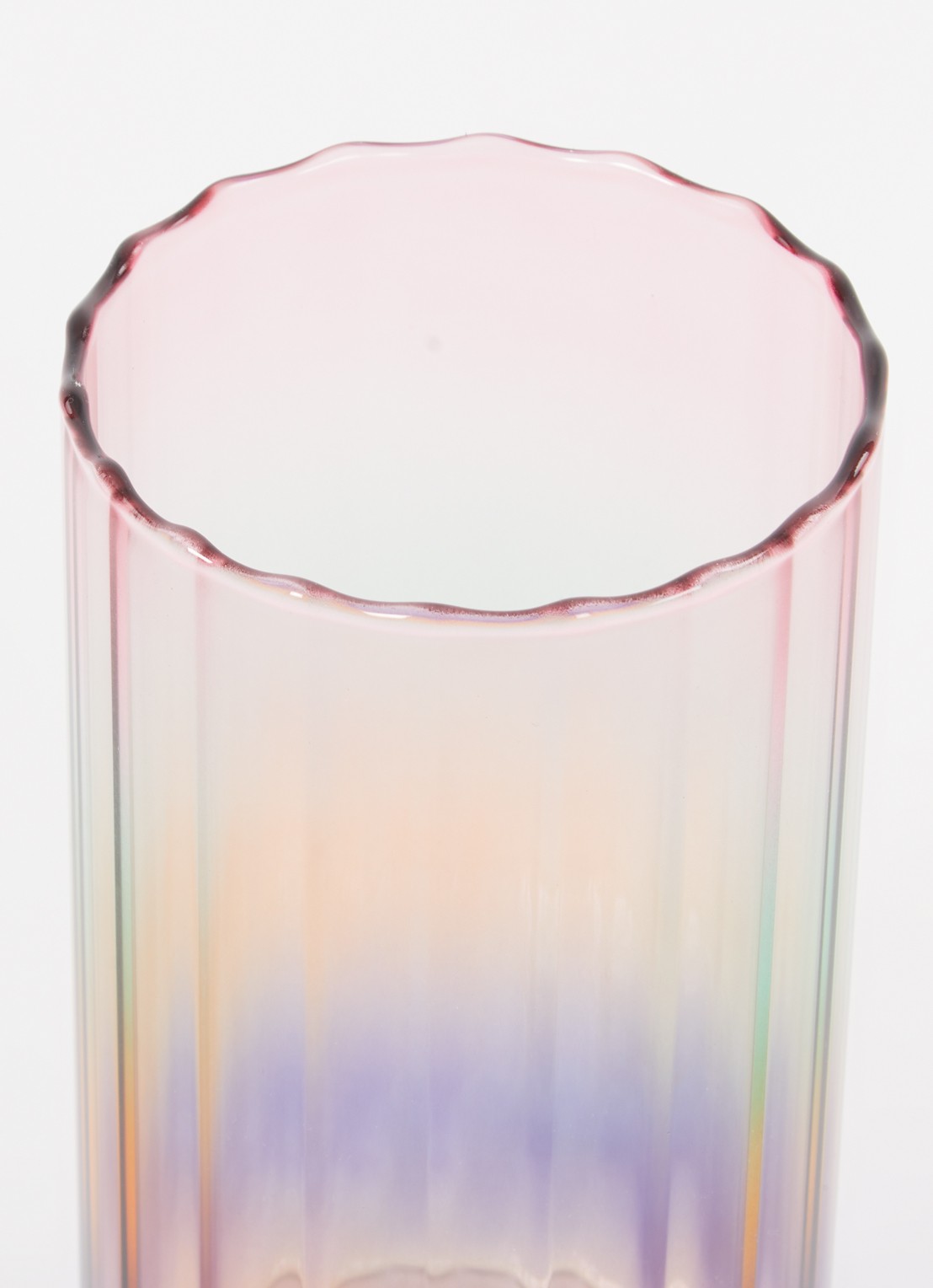 &Klevering Gradient Evening Wide vaas 18,5 cm - voorkant 2 multicolor
