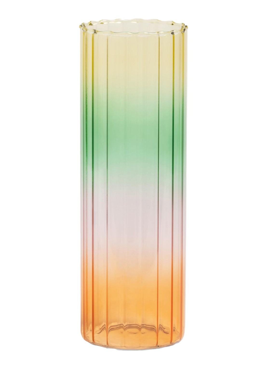 &klevering Gradient vaas small - voorkant multicolor
