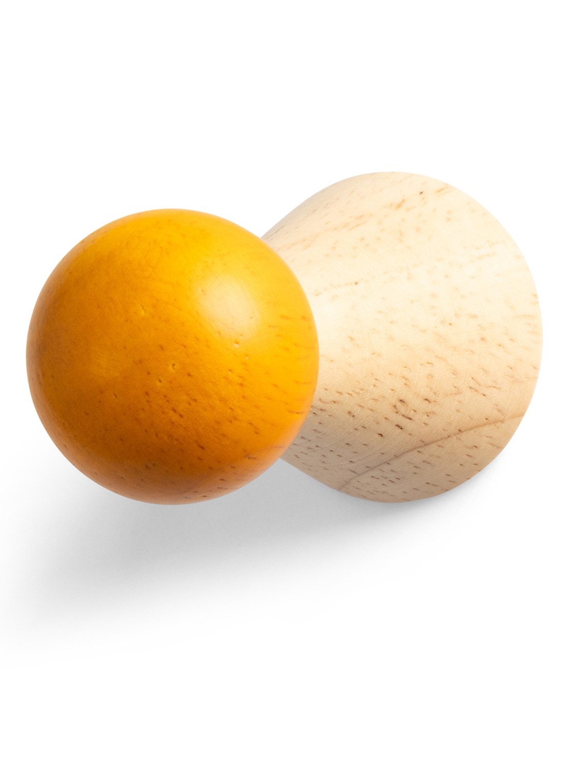 &Klevering Halma wandhaak 6,5 cm set van 2 - detail 2 orange