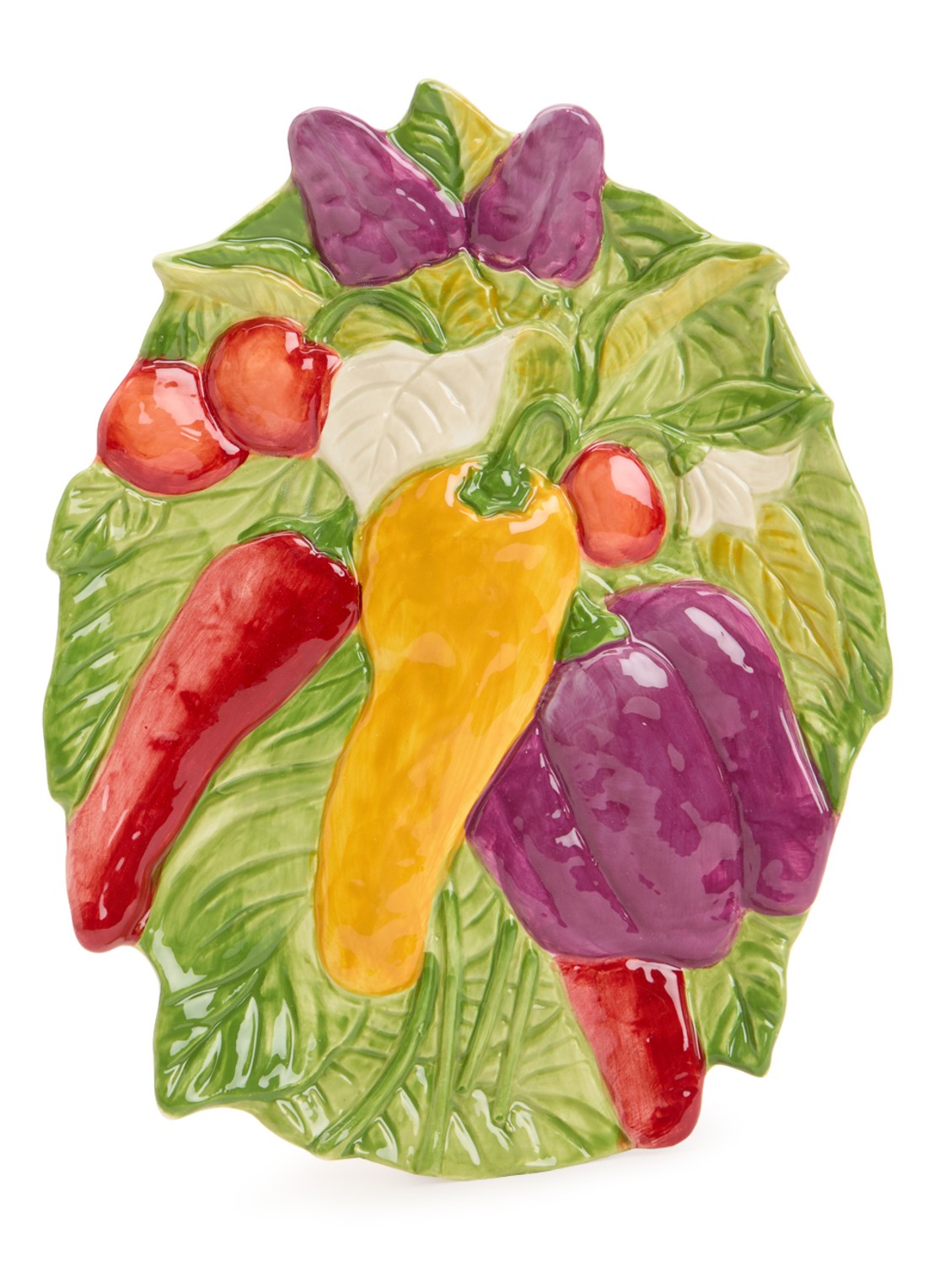 &Klevering Legume Pepper serveerschaal 27,5 cm - voorkant 2 multicolor