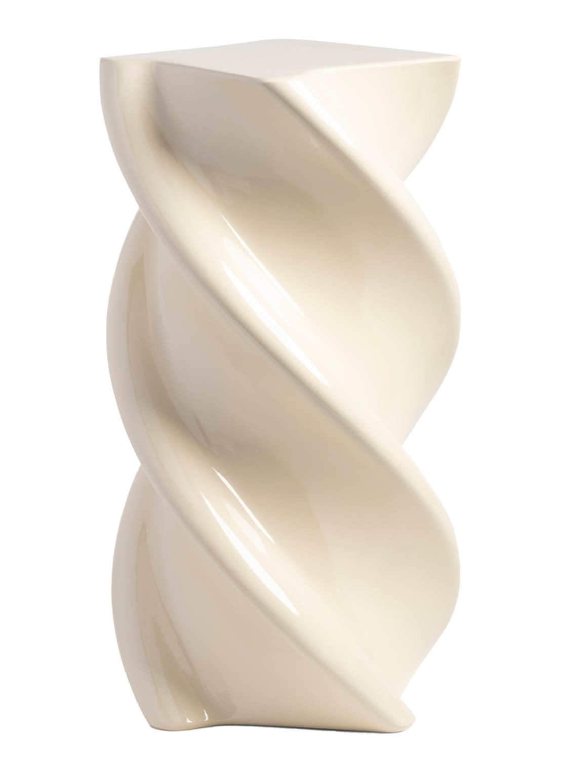 &klevering Marshmallow bijzettafel 54 cm - voorkant gebroken wit