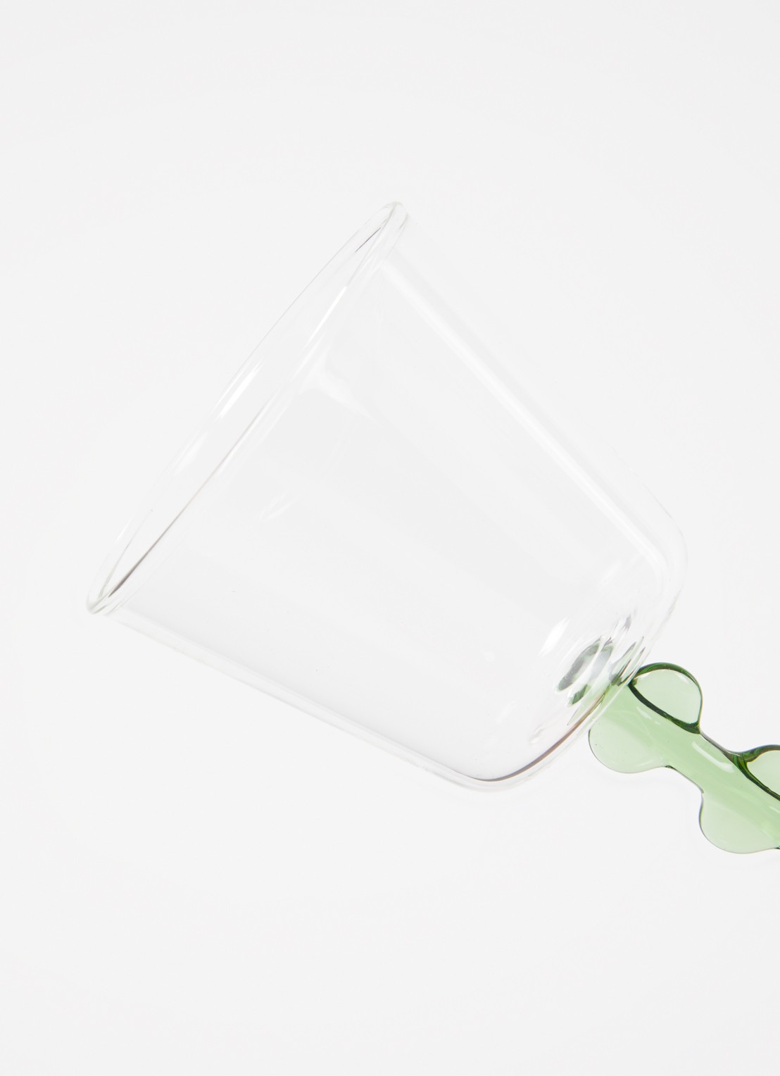 &Klevering Petal wijnglas 20 cl set van 2 - detail 3 groen