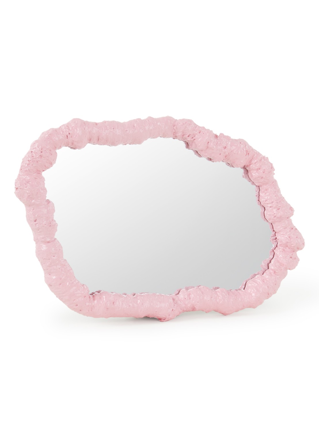 &Klevering Purfect spiegel 43 x 31 cm - voorkant 2 roze