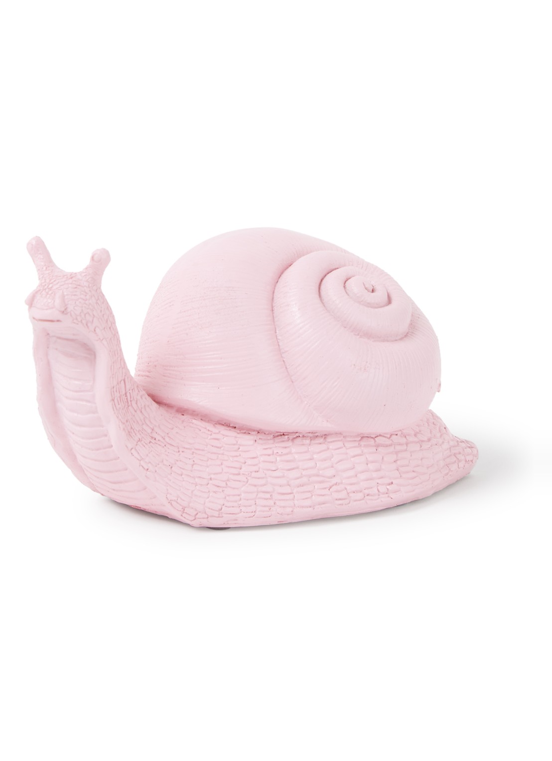 &Klevering Snail spaarpot 10 cm - voorkant roze