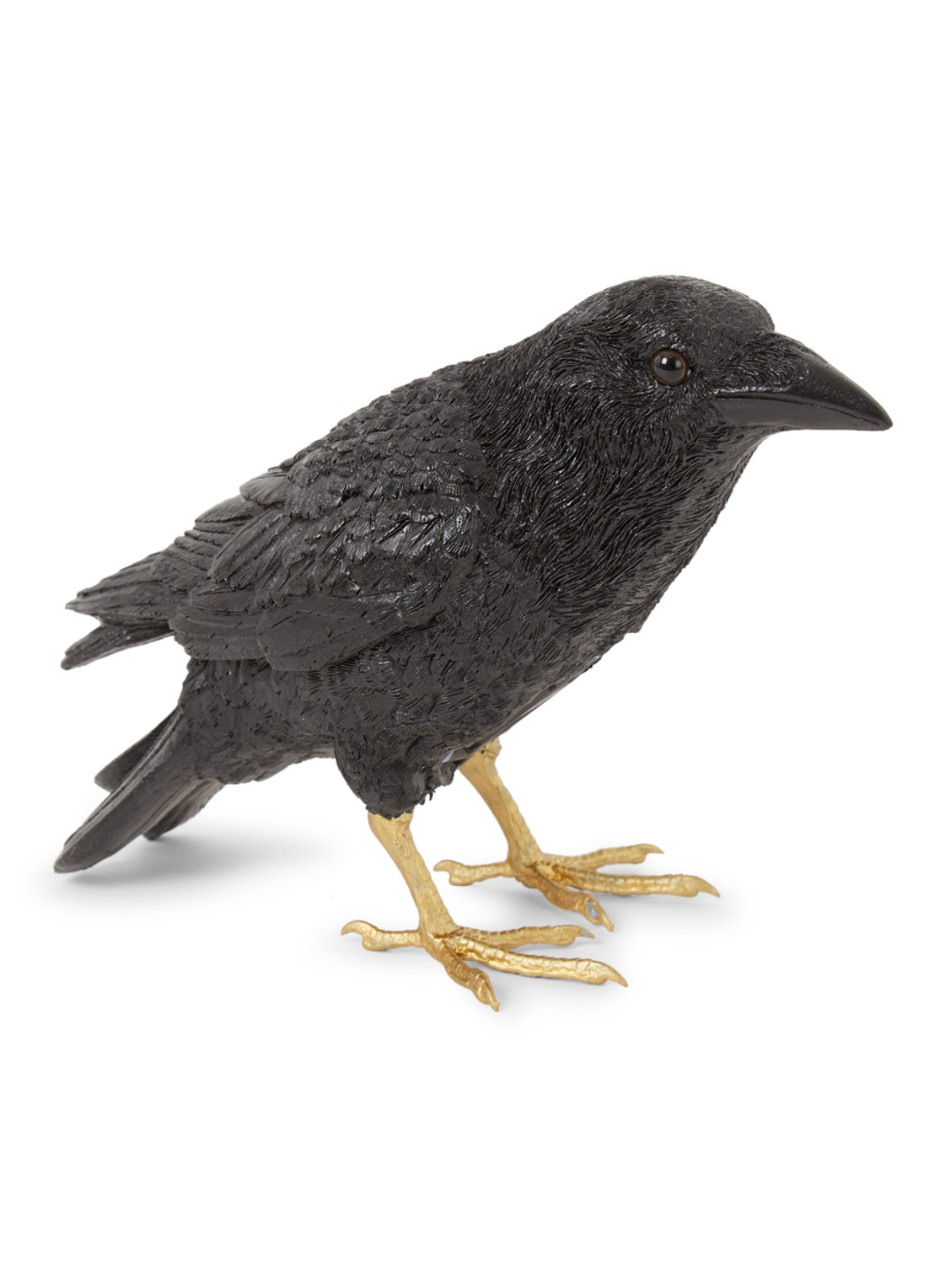 &Klevering Sparrow spaarpot 14,5 cm - voorkant 2 zwart