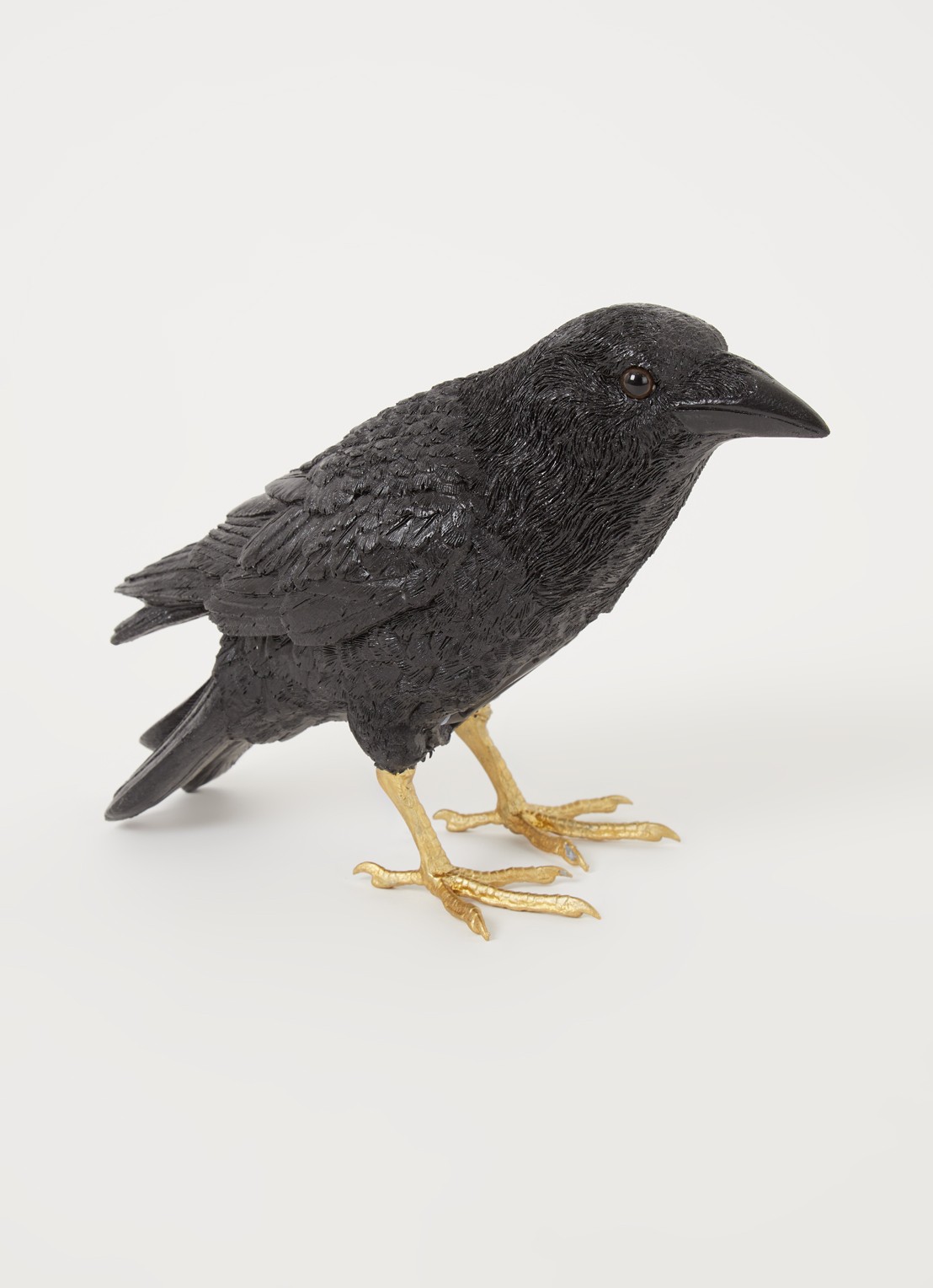 &Klevering Sparrow spaarpot 14,5 cm - voorkant 3 zwart