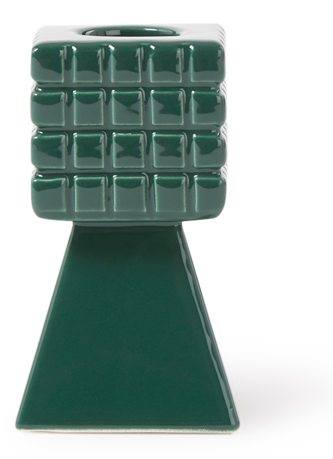 &Klevering Stack kandelaar 8,5 cm - voorkant 2 groen