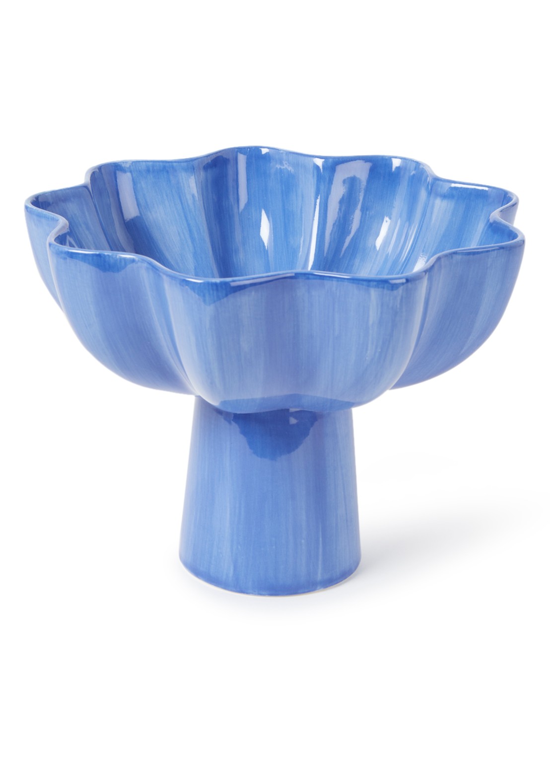 &Klevering Sun fruitschaal 24,5 cm - voorkant blauw