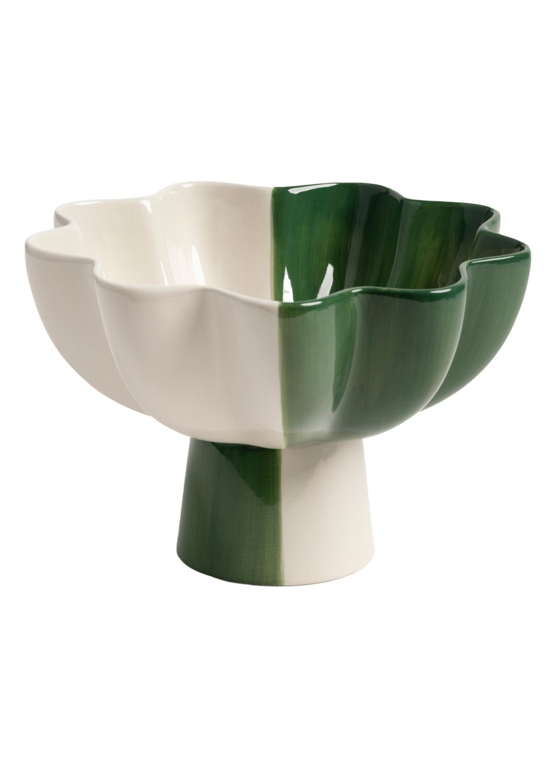 &klevering Sun schaal  - voorkant groen