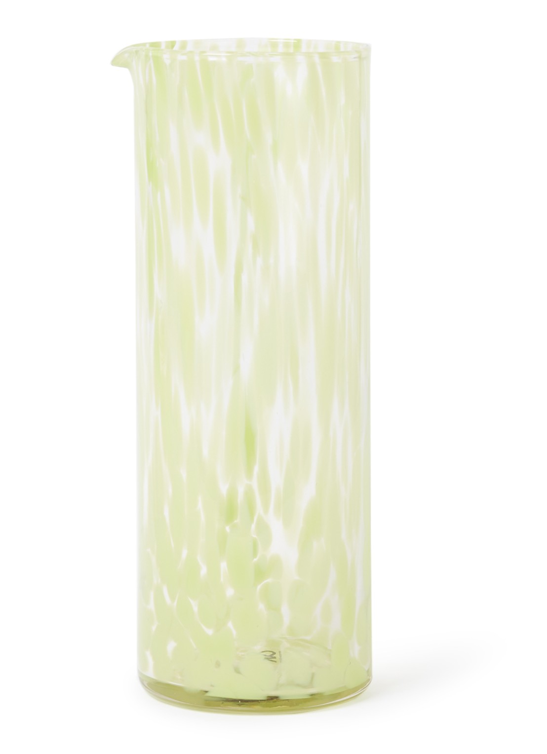 &Klevering Tortoise karaf 0,8 liter - voorkant lime