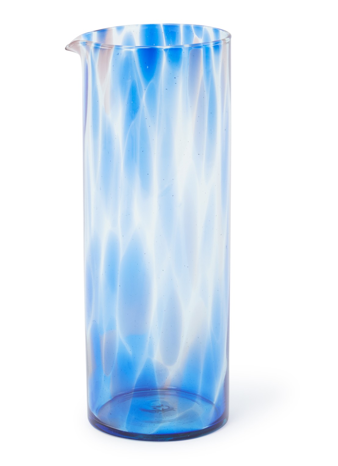 &Klevering Tortoise karaf 0,8 liter - voorkant 2 royalblauw