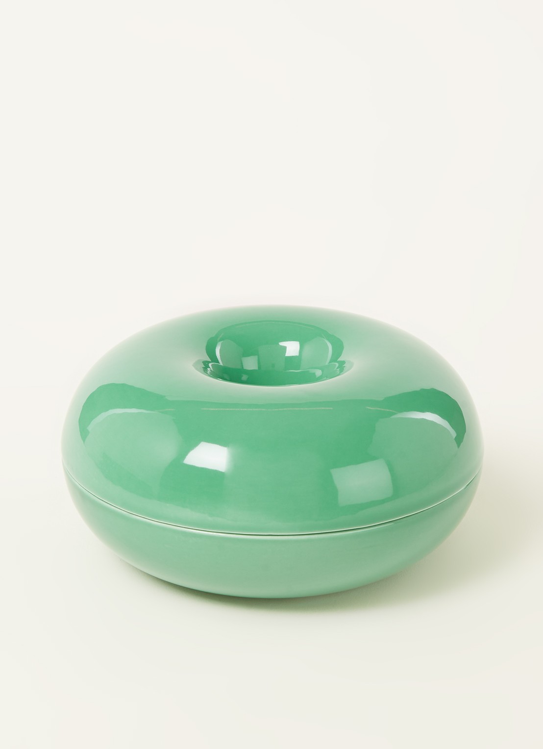 &Klevering Torus opbergbox 14 cm - voorkant 2 groen