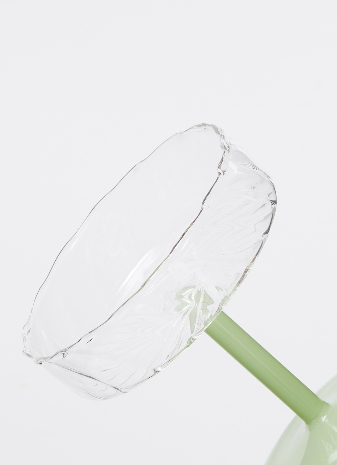 &Klevering Twirl coupe 20 cl set van 2 - detail mint