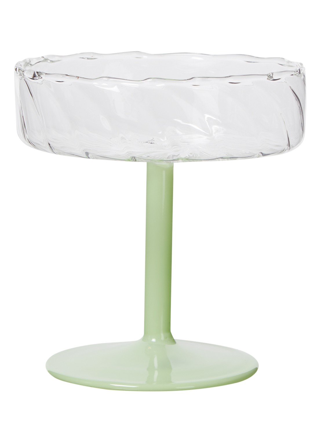 &Klevering Twirl coupe 20 cl set van 2 - voorkant 2 mint