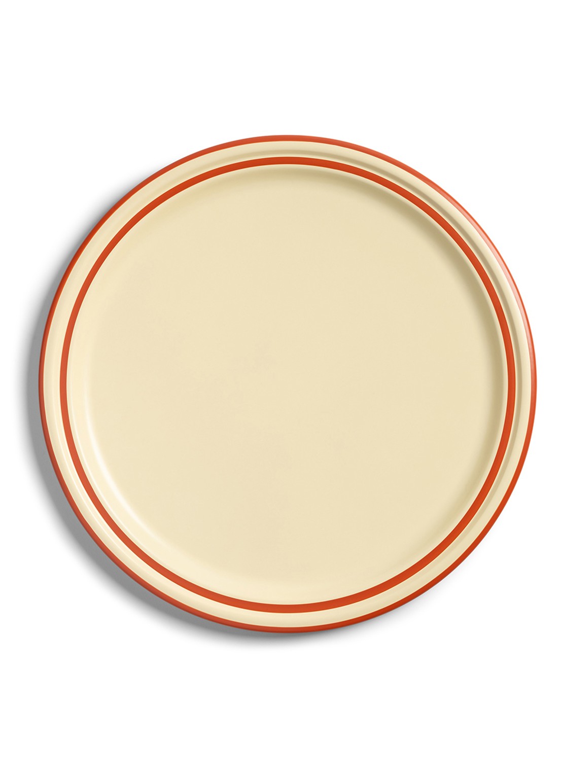 &Klevering Vano dienblad Ø32,5 cm - voorkant 2 creme