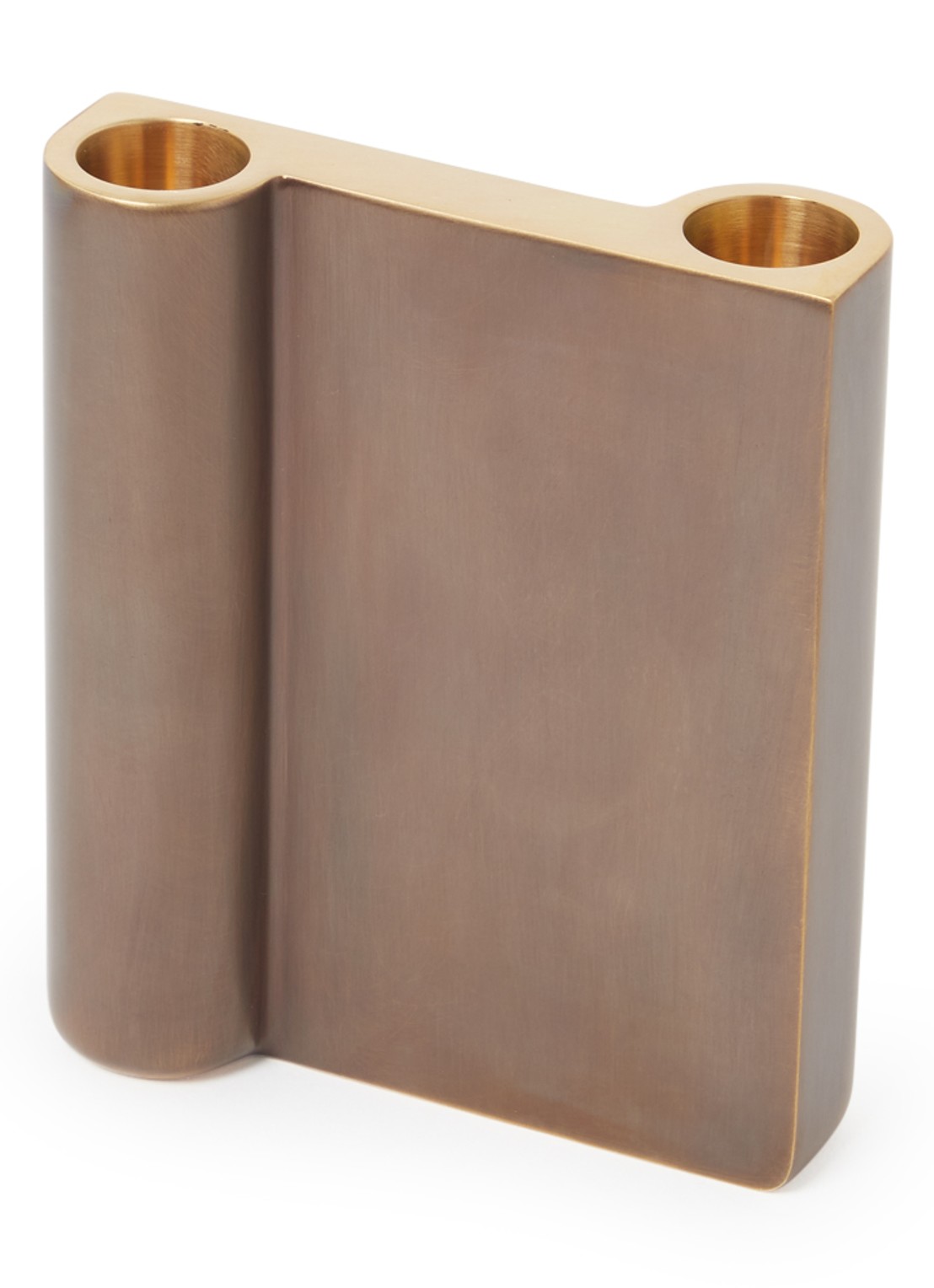 &Tradition Collect M kandelaar 13 cm  - voorkant brons