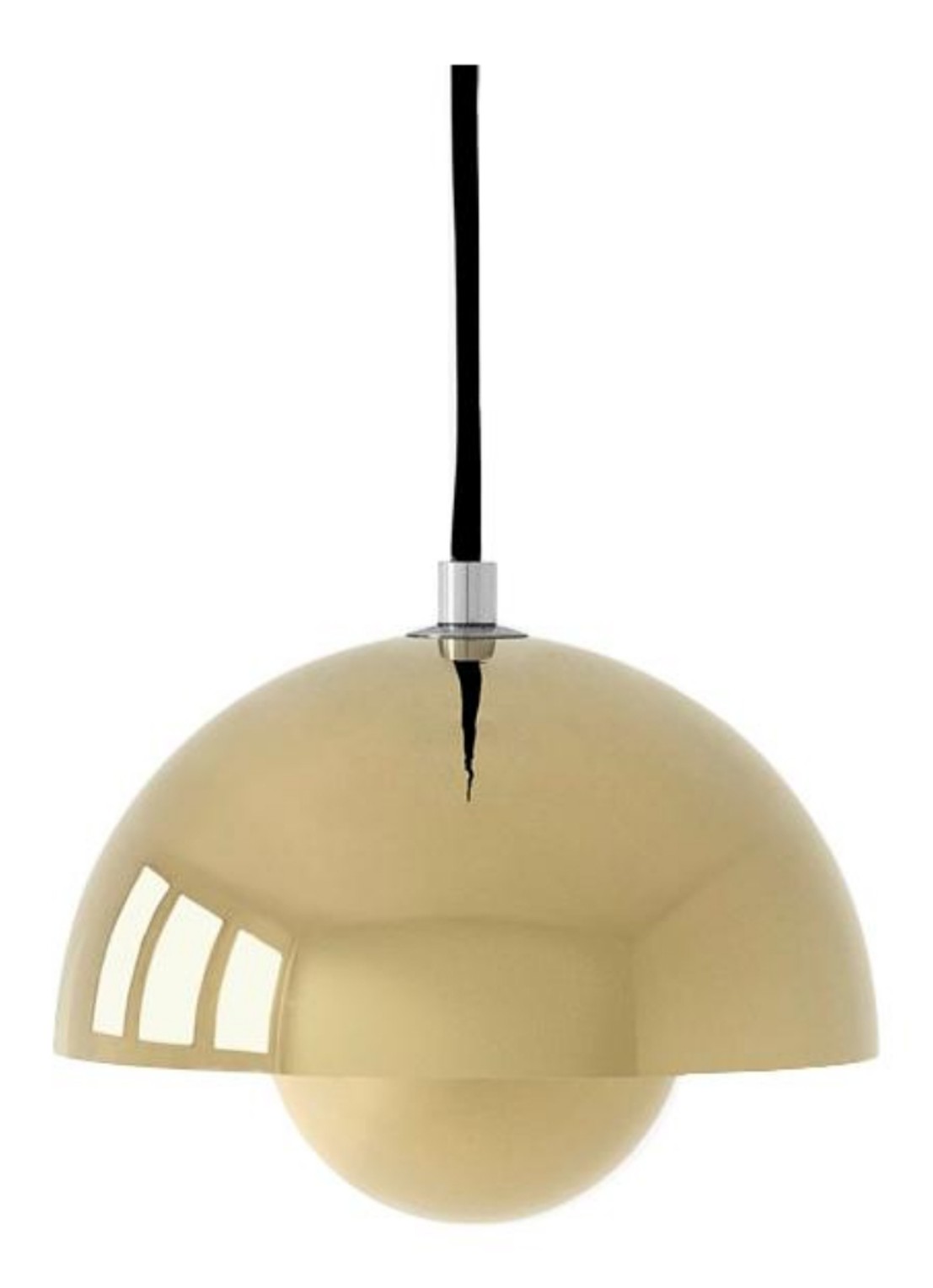&tradition Flowerpot VP10 hanglamp Ø 16 cm - voorkant goud
