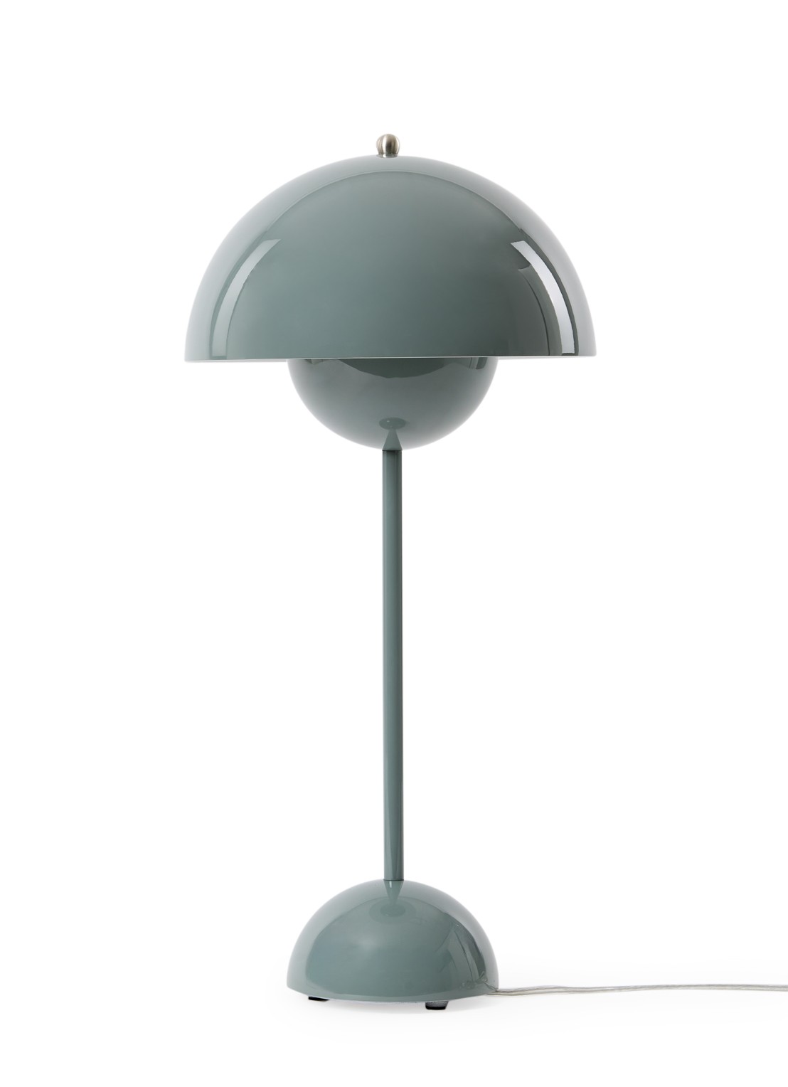 &Tradition FlowerPot VP3 tafellamp 50 x Ø23 cm - voorkant grijs