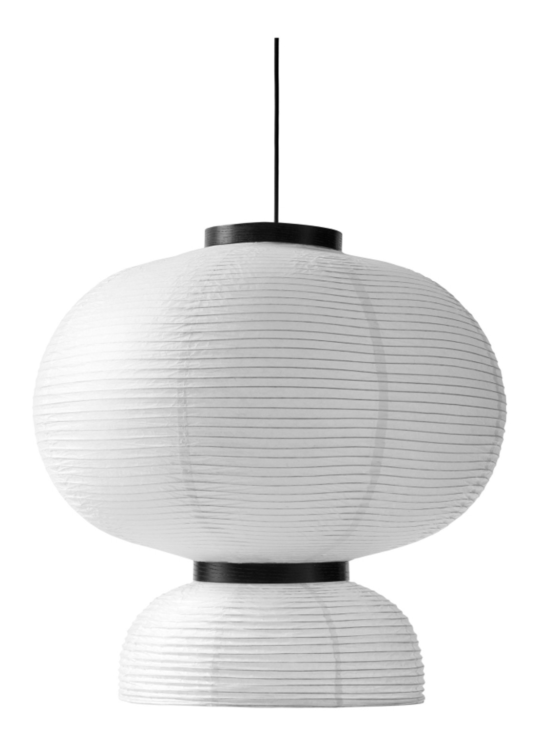 &tradition Formakami hanglamp Ø 70 cm  - voorkant gebroken wit