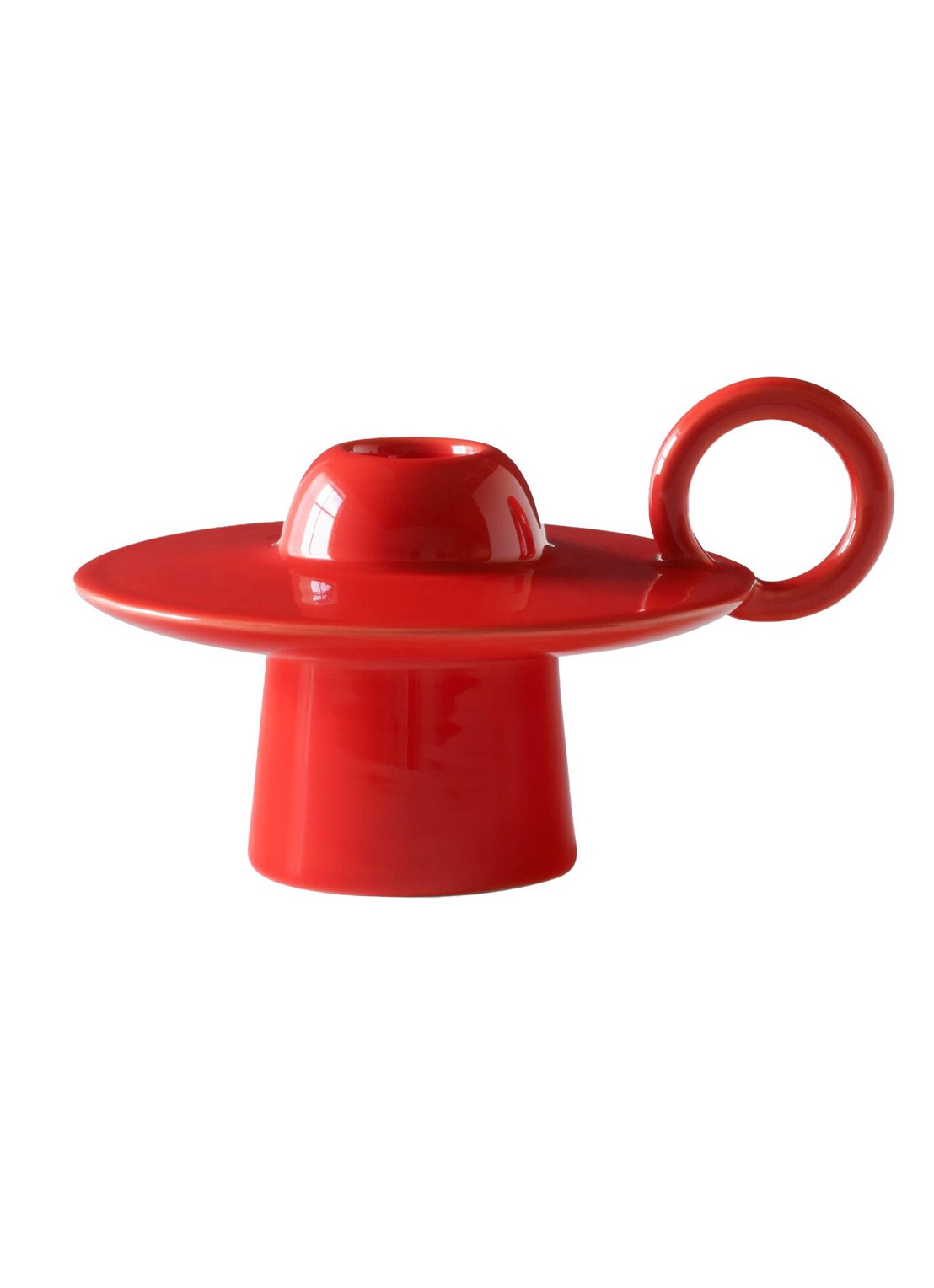 &tradition Momento JH39 kandelaar 14,5 cm - voorkant 2 rood