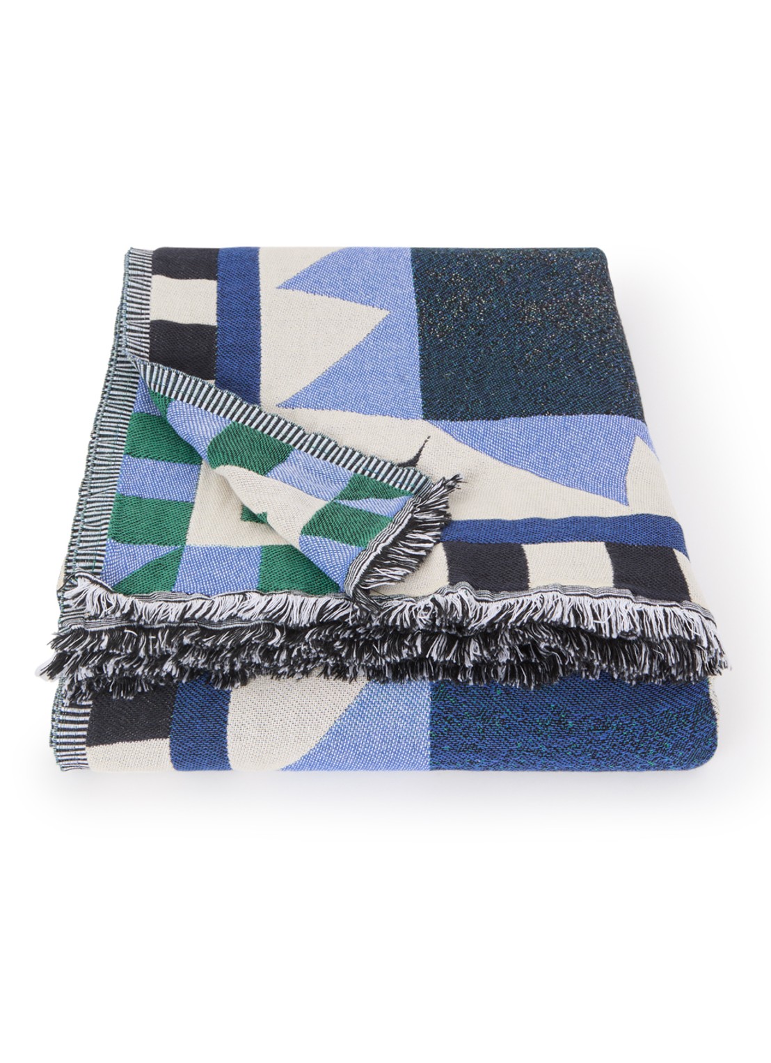 &Tradition Momento plaid 180 x 130 cm - voorkant donkerblauw