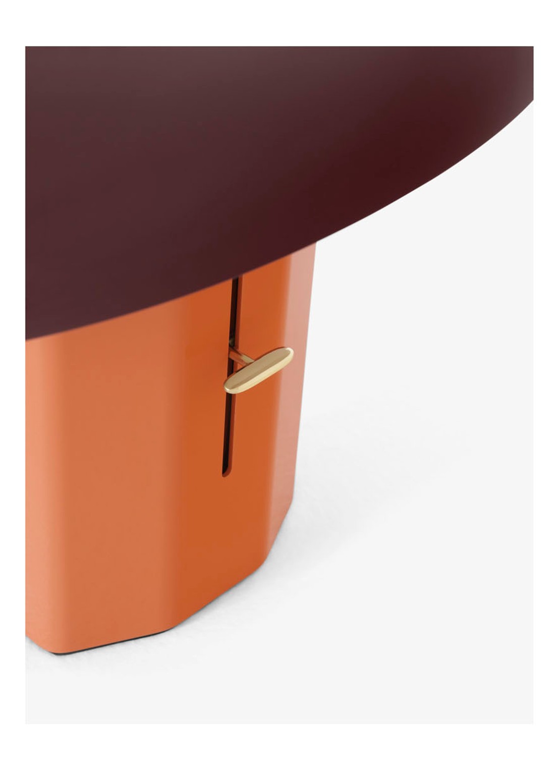 &Tradition Montera tafellamp 33 cm - voorkant 2 orange
