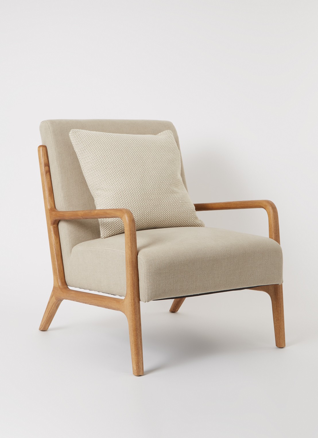 &Tradition Weave SC28 sierkussen 50 x 50 cm  - voorkant 4 creme