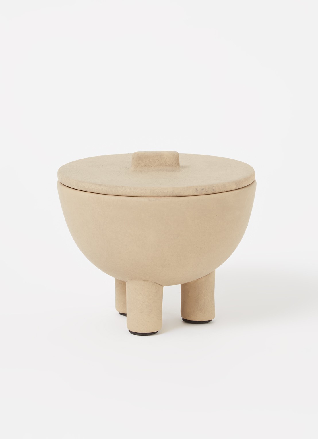 101 Copenhagen Duck Medio opbergpot 10 cm - voorkant 3 beige
