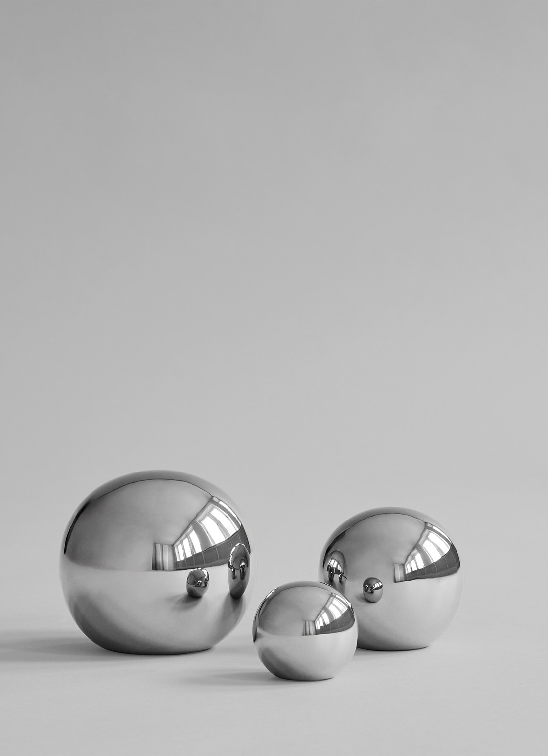 101 Copenhagen Gallery Balls set van 3  - detail 3 metallic