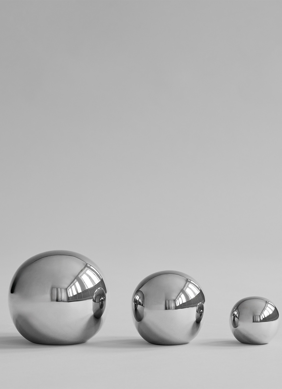 101 Copenhagen Gallery Balls set van 3  - voorkant metallic