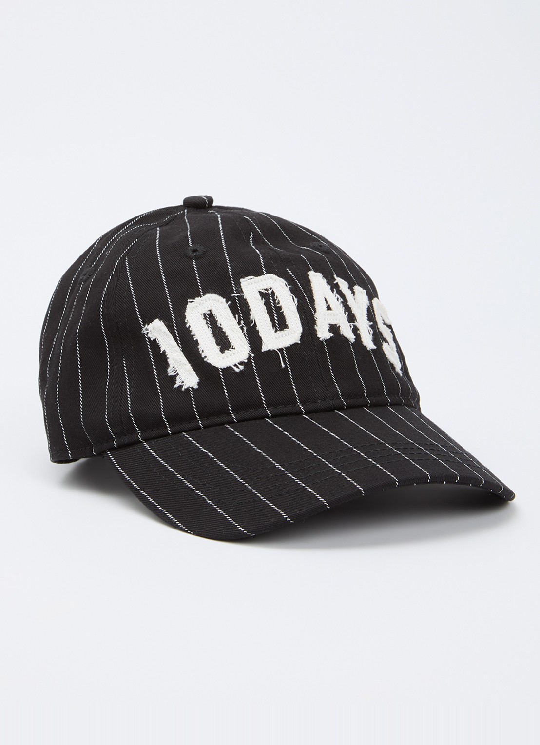 10DAYS Pet met logo - voorkant 2 zwart