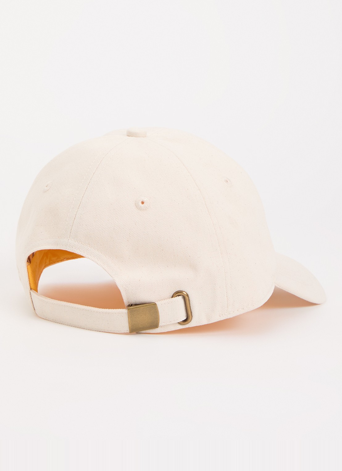 10DAYS Pet met logoborduring  - detail creme