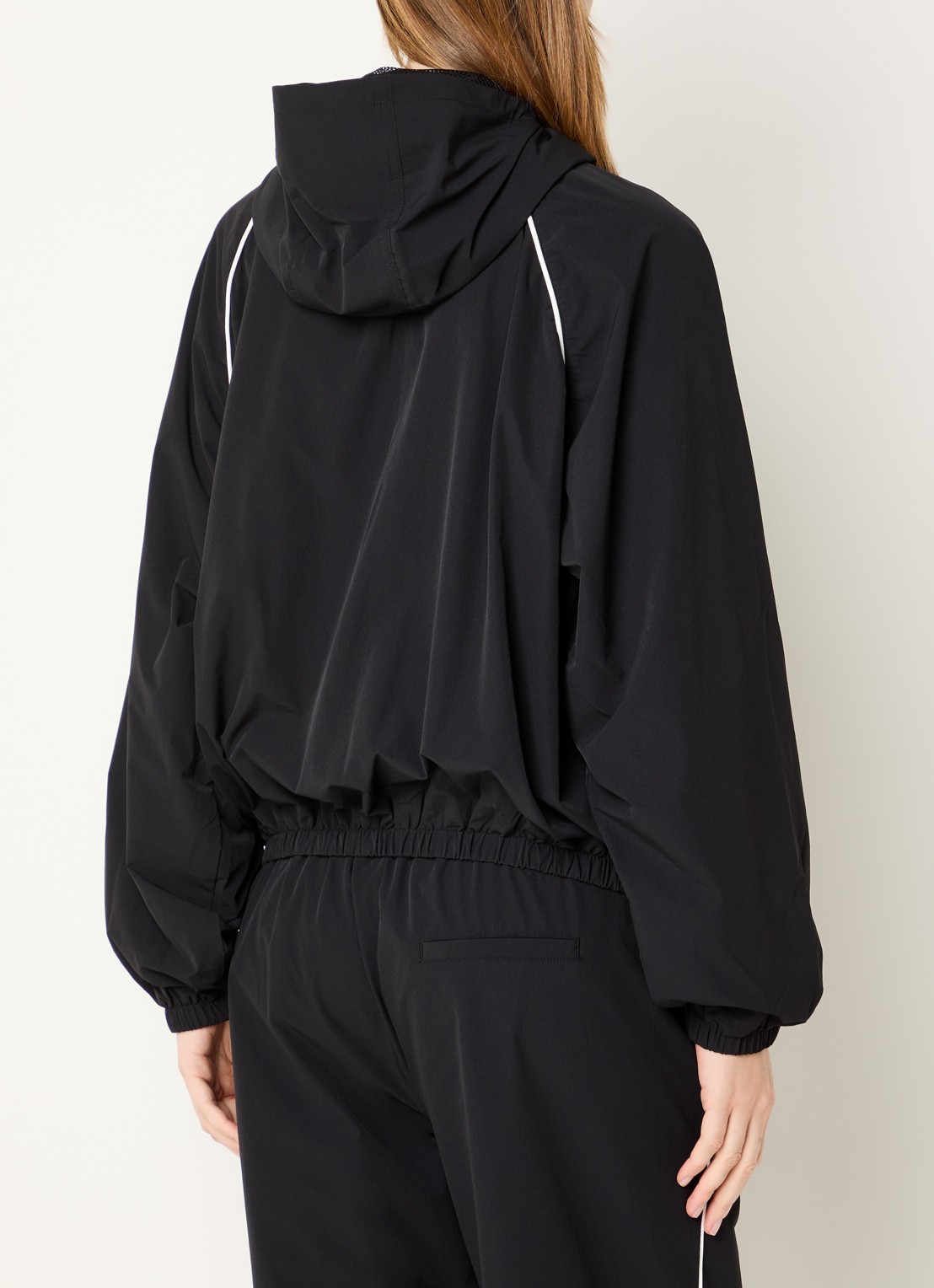 10DAYS Softshell windjack met steekzakken - achterkant 2 zwart