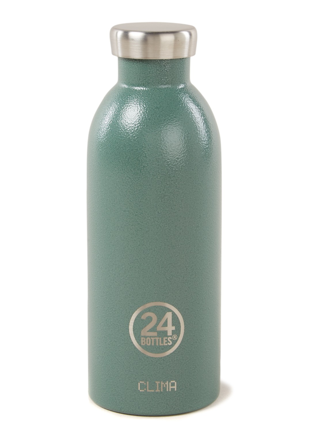 24Bottles Clima Bottle drinkfles 500 ml - voorkant groen