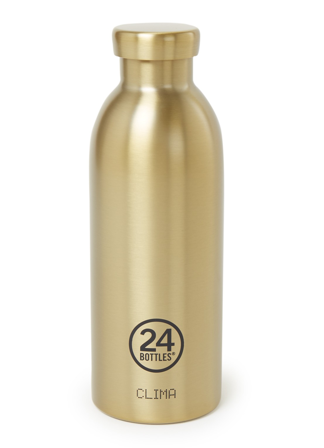 24Bottles Clima thermosfles 500 ml - voorkant goud
