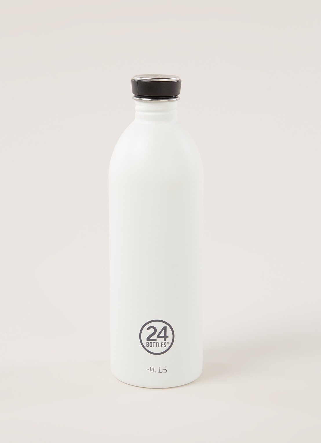 24Bottles Urban Bottle drinkfles 1 liter  - voorkant 2 wit
