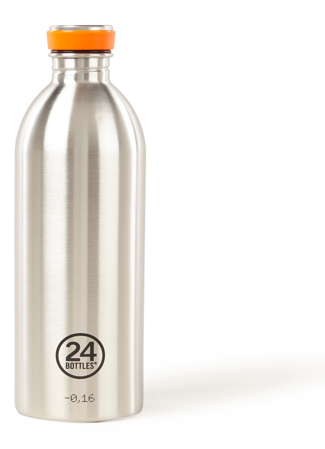 24Bottles Urban Bottle waterfles 1 liter - voorkant roestvrijstaal