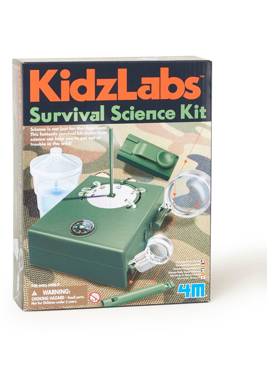 4M Survival Science kit  - voorkant undefined