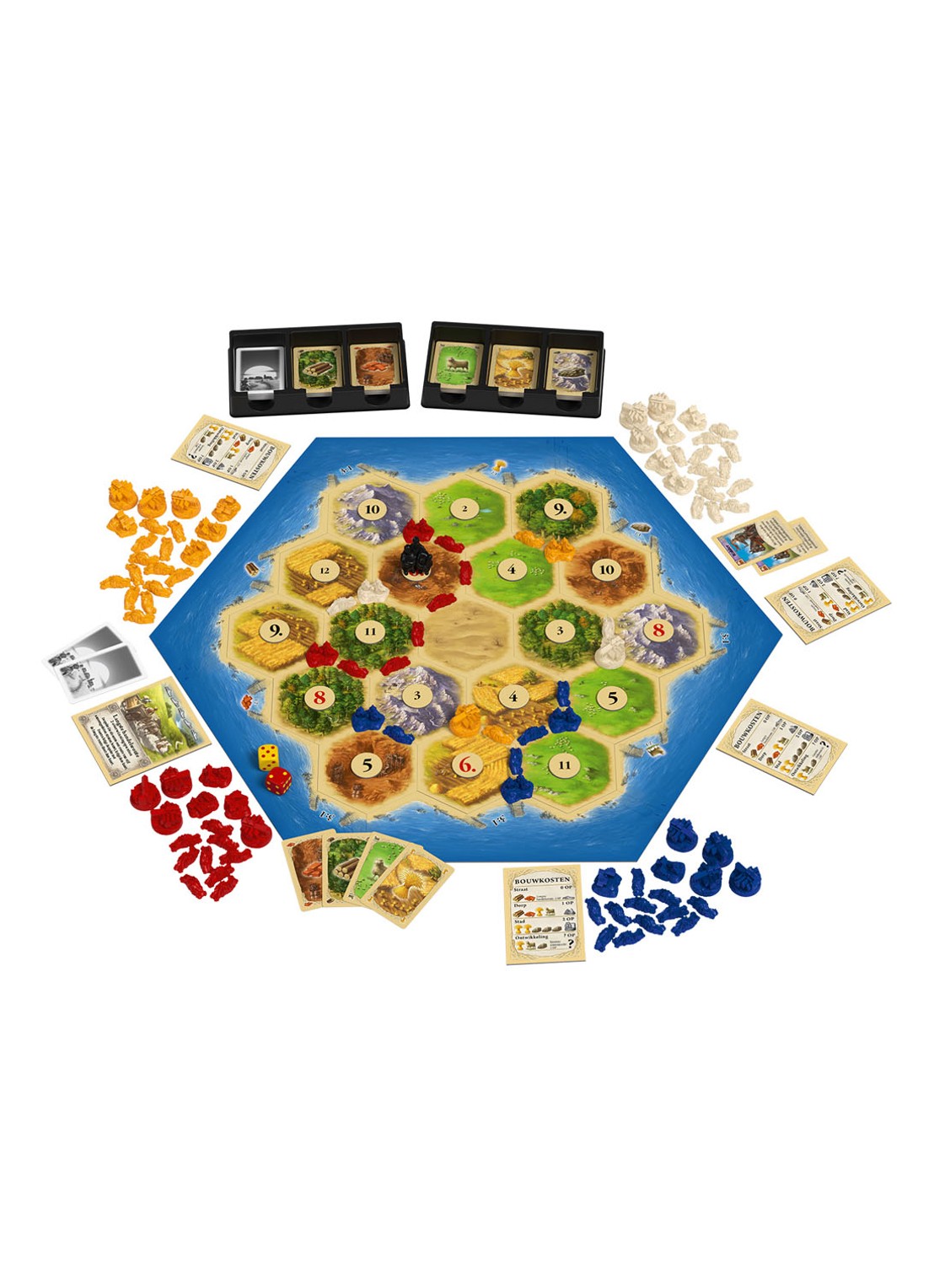 999 Games Catan-bassisspel - voorkant 3 steenrood