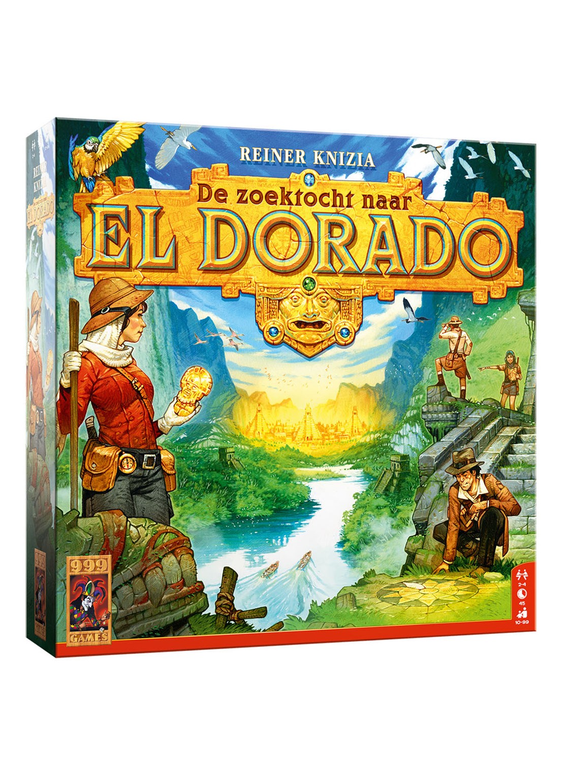 999 Games De Zoektocht naar El Dorado - voorkant undefined