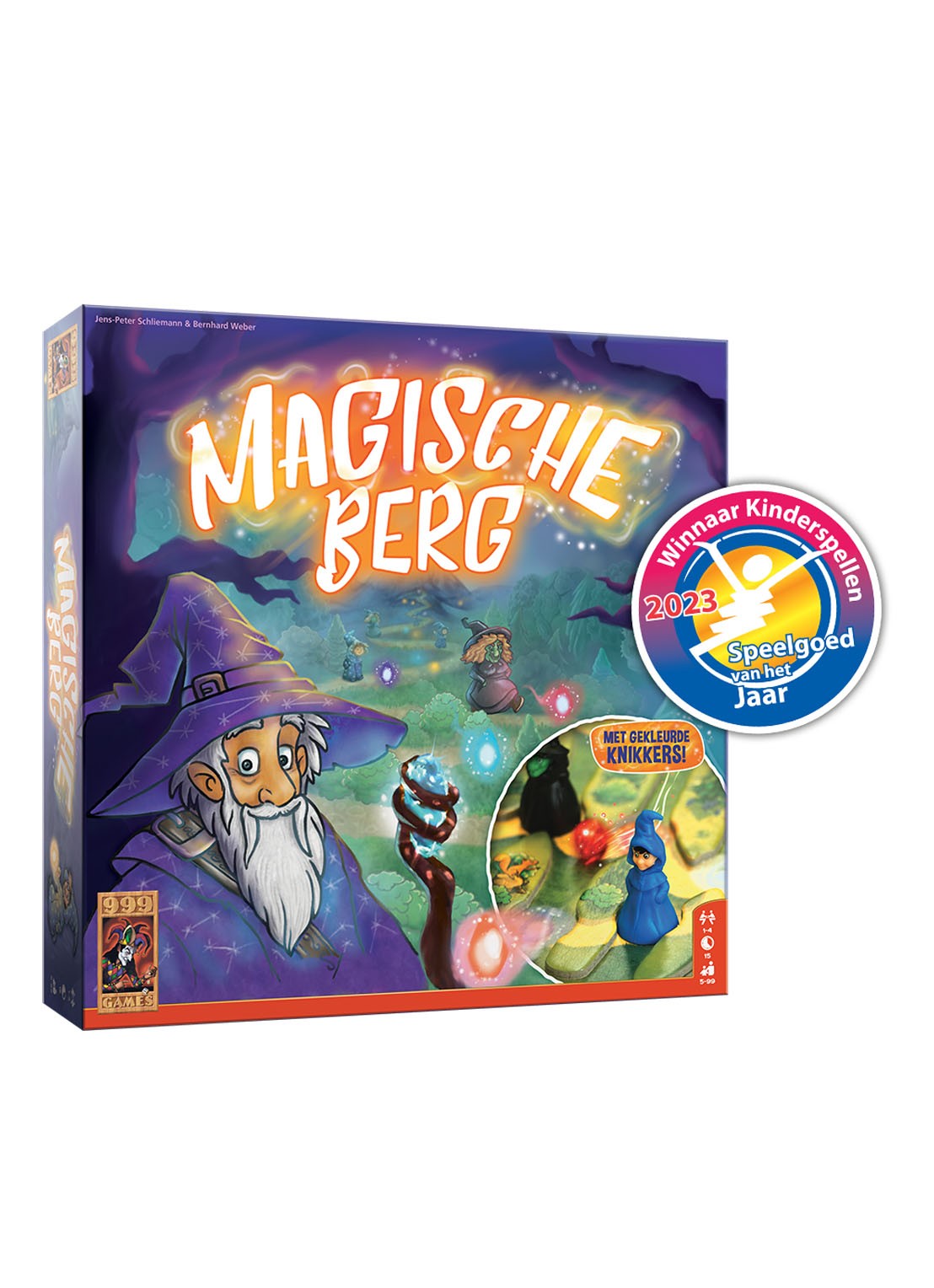 999 Games Magische Berg bordspel - voorkant multicolor