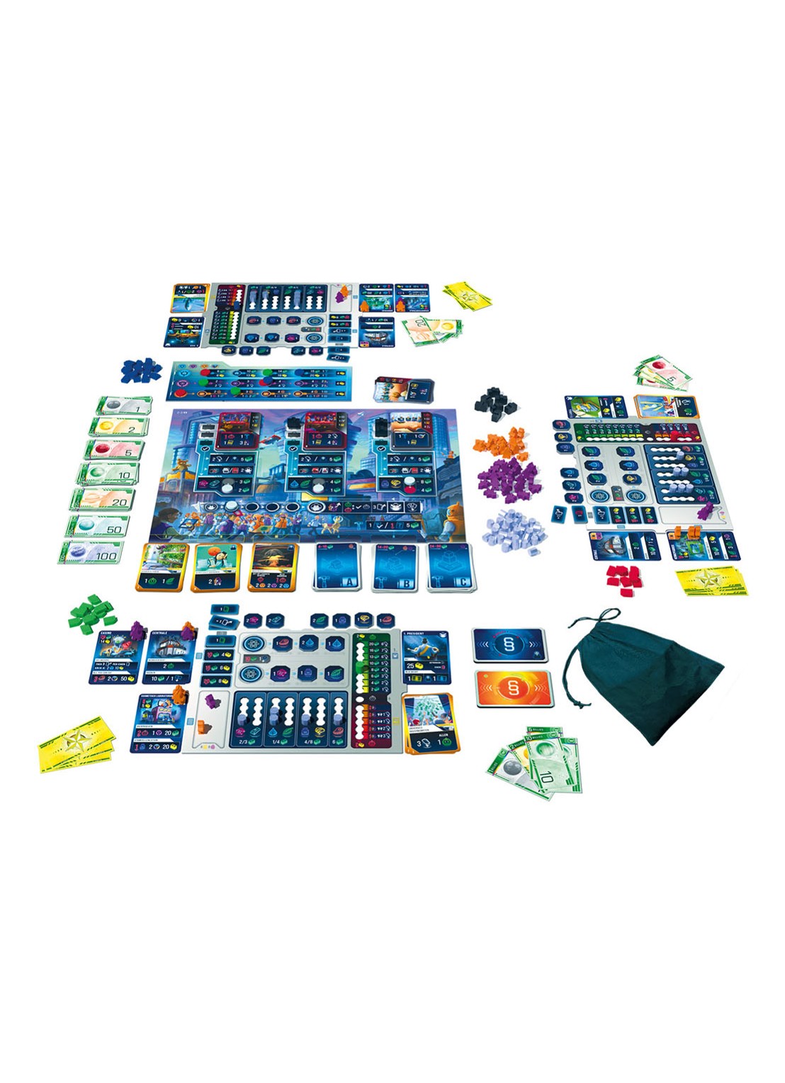 999 Games Planet B bordspel  - detail 2 multicolor